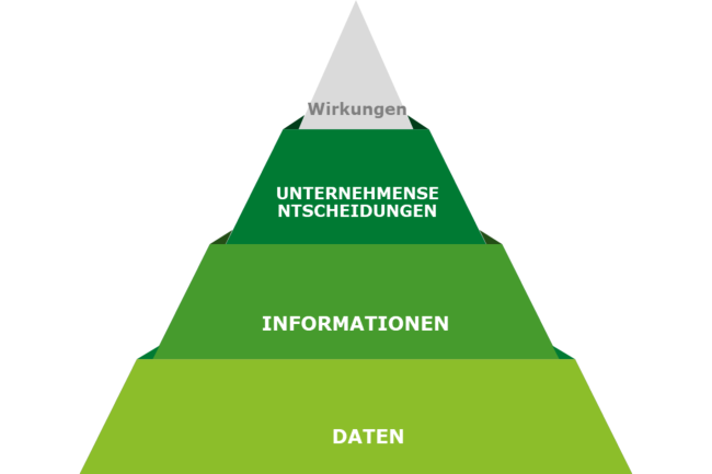 Data & Information pyramid DE